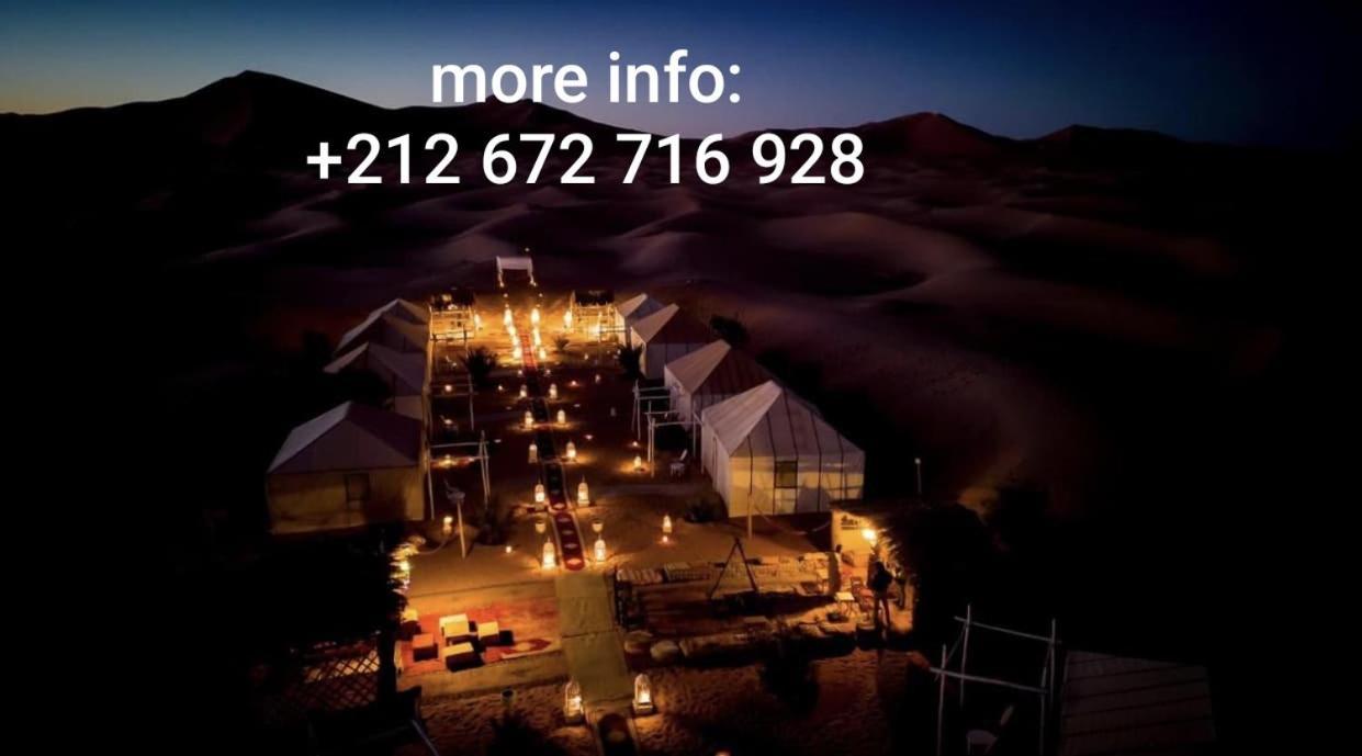 Overnight Luxury Camp Merzouga Exterior foto